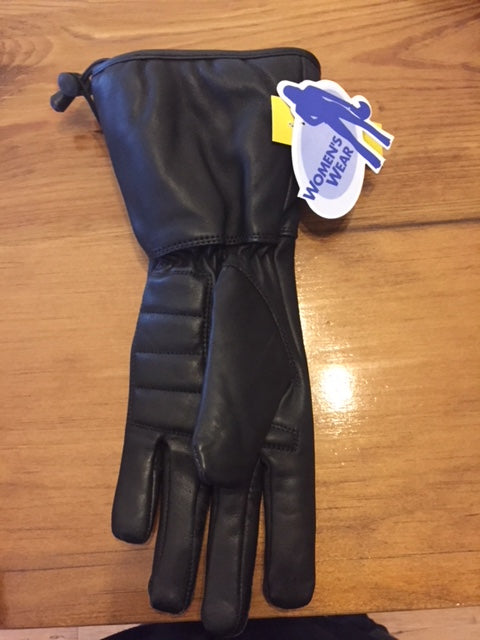 Women's gauntlet cheap motorcycle gloves