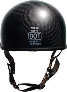 SOA DOT beanie CARBONATOR helmet-gloss black/no peak