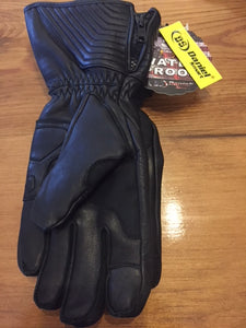 Men's Insulated Gauntlet Motorcycle Gloves